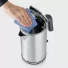 Chaleira elétrica SEVERIN WK 3449 — 1,7 l, 2400 W, aço inoxidável/plástico, preto-prateado