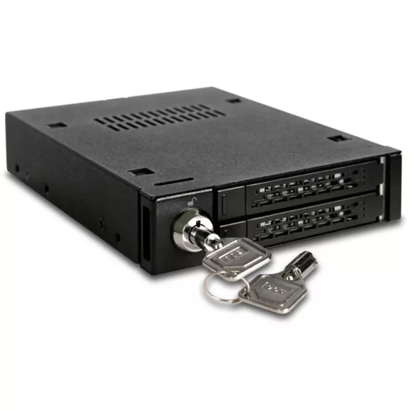 ICY DOCK - ToughArmor - MB992SK-B - SATA - Adaptador - 2x 2,5