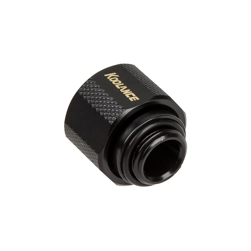Conector reto Koolance G1/4 polegadas macho para 13/10 mm - preto
