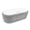 Coluna Bluetooth, despertador e carregador sem fios Nasa SPC400