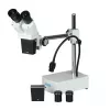 Microscópio estereoscópico Deltaoptical DO-3663 com ampliação 20x e iluminação LED