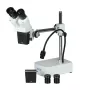 Microscópio estereoscópico Deltaoptical DO-3663 com ampliação 20x e iluminação LED