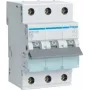 Hager MBN125 Disjuntor miniatura, 1 polo, B 25 A, 6 kA