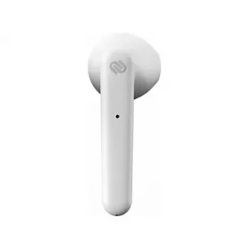 Headset URBANISTA Stockholm — headset Bluetooth in-ear sem fios para chamadas e música, alcance 10 m, branco