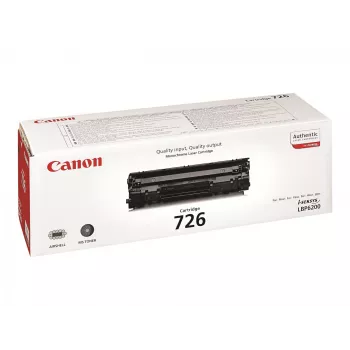 Toner Canon CRG-726 1 unid. preto 2400 páginas