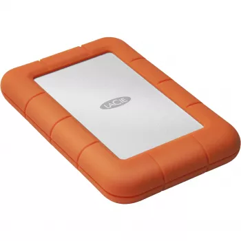 Rugged Mini 5 TB, Disco rígido externo (prateado/laranja, Micro-USB-B 3.2 Gen 1 (5 Gbit/s))