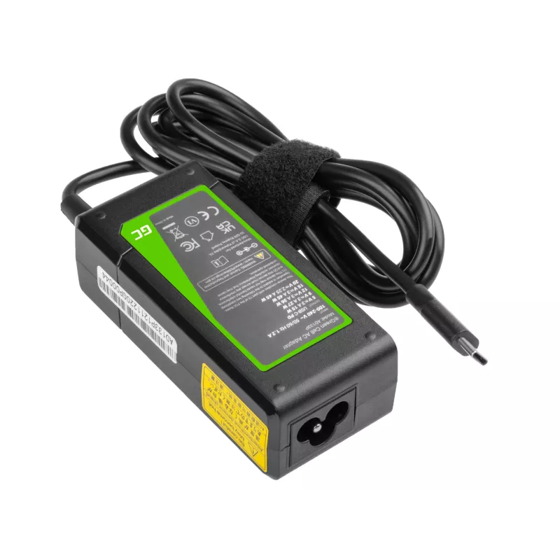 Adaptador Green Cell AD133P interior 45W preto