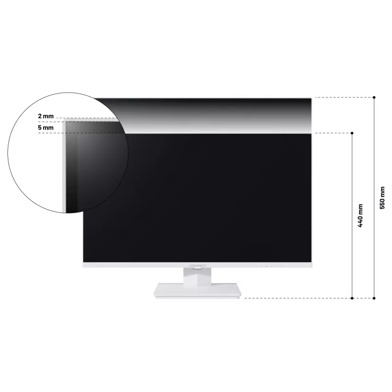 Monitor JapanNext 4K UHD 68,6 cm (27