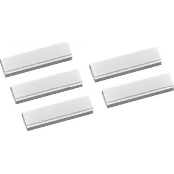 Perfil isolante para calha S Hager S94F embalagem de 5 unidades - 12x (S94F)