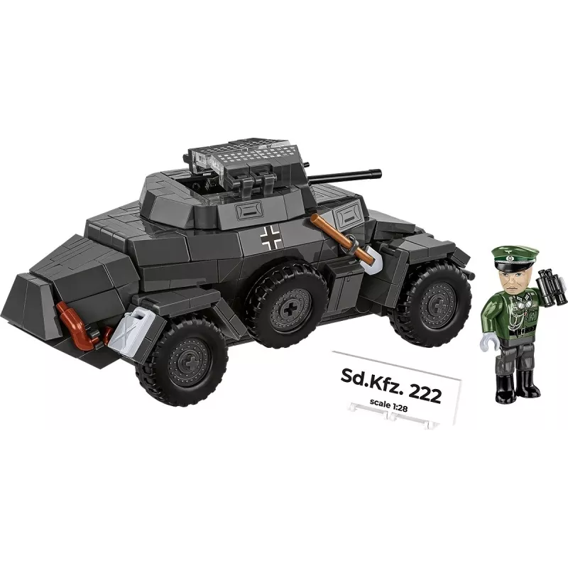 Cobi Blocks Sd.Kfz 222 kit de montagem COBI-2657 — 502 peças de construção