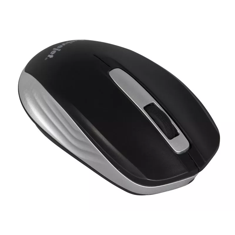 Rato sem fios ActiveJet AMY-313, recetor RF-Nano, ótico 1200 DPI, ambidestro, 3 botões, pilha AA