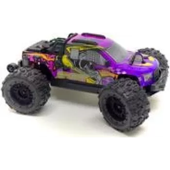 Absima Mini AMT Magic lilac Brushless 1 16 Elétrico RC Monster Truck Tracção às quatro rodas (16030)