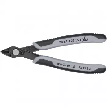 Alicate de corte lateral Knipex 78 61 125 ESD