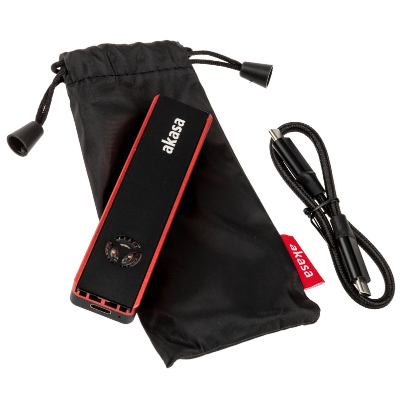 Caixa para SSD Akasa AK-ENU3M2-06 preto M.2