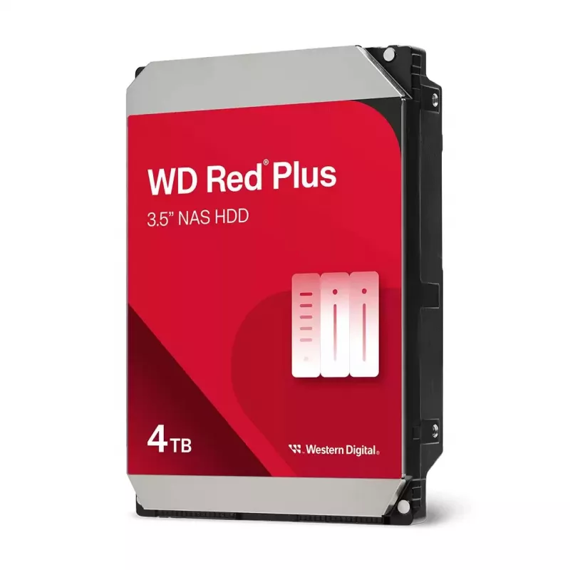 Disco rígido interno Western Digital Red Plus WD40EFZZ 4 TB 5400 RPM 128 MB 3,5
