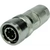 Conector de cabo Harting 21038811430, conector industrial de sinal/potência de uma peça