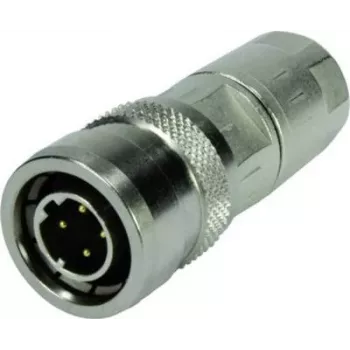 Conector de cabo Harting 21038811430, conector industrial de sinal/potência de uma peça