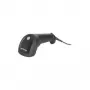 Leitor de códigos de barras manual Manhattan Linear CCD, USB, profundidade de leitura 500 mm, classificação IP54, comprimento do cabo 1,5 m, luz ambiente máx. 100.000 lux (luz solar), preto, três anos de garantia