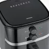 Fritadeira de ar quente Severin FR 2452 4,3 L 1500 W Preto Prateado