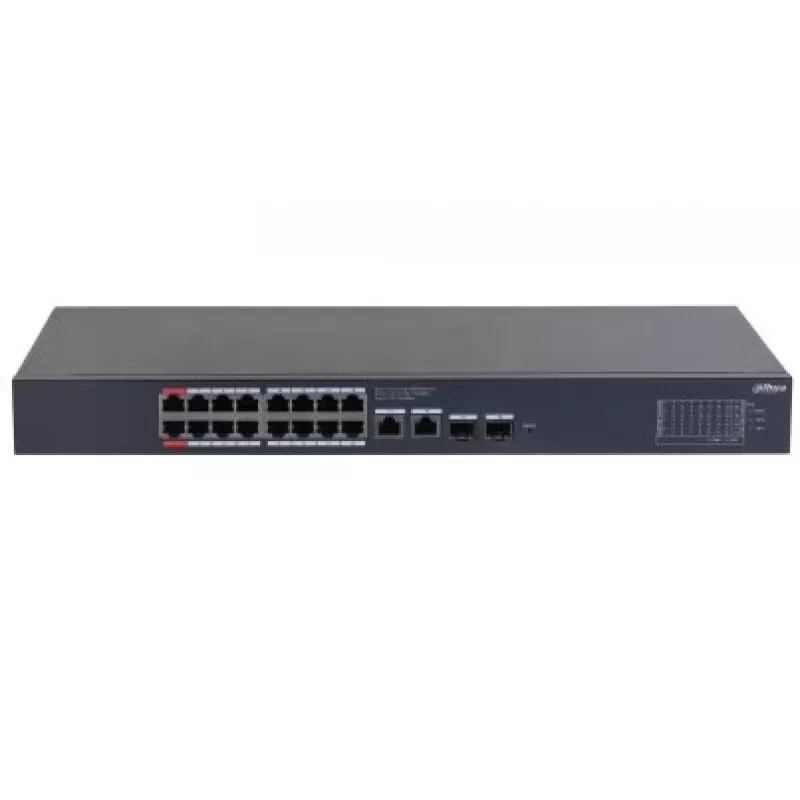 Dahua Technology CS4220-16GT-135 Switch de rede Gerido L2 Gigabit Ethernet (10/100/1000) Power over Ethernet (PoE) Preto