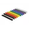 Fixador de cabos DeLOCK 18304 cores sortidas