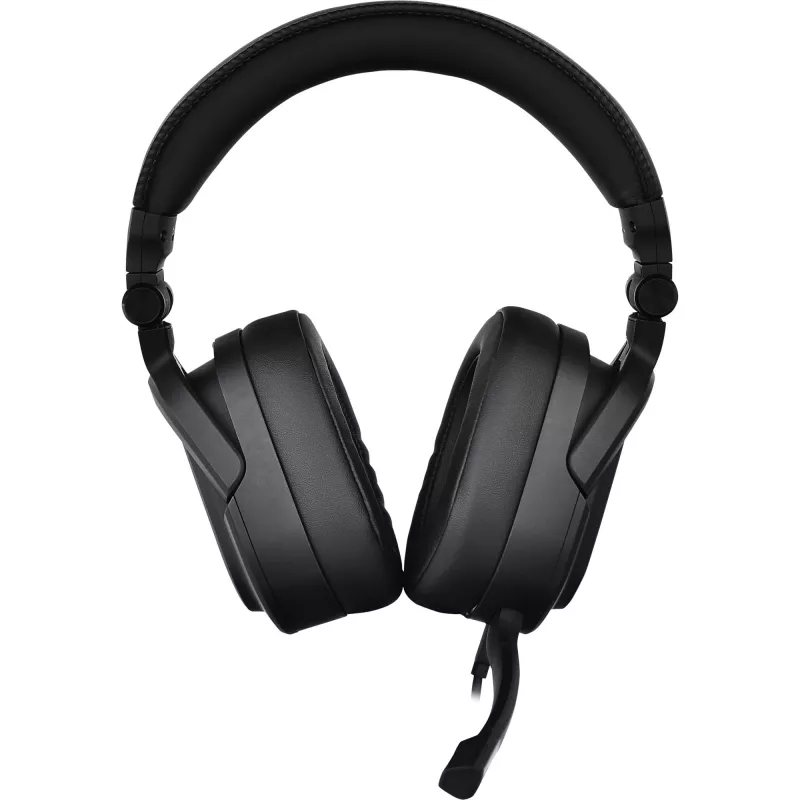 Tt eSPORTS Argent H5 - Headset - Over-Ear - com fios - ficha de 3,5 mm - preto (GHT-THF-ANECBK-30)