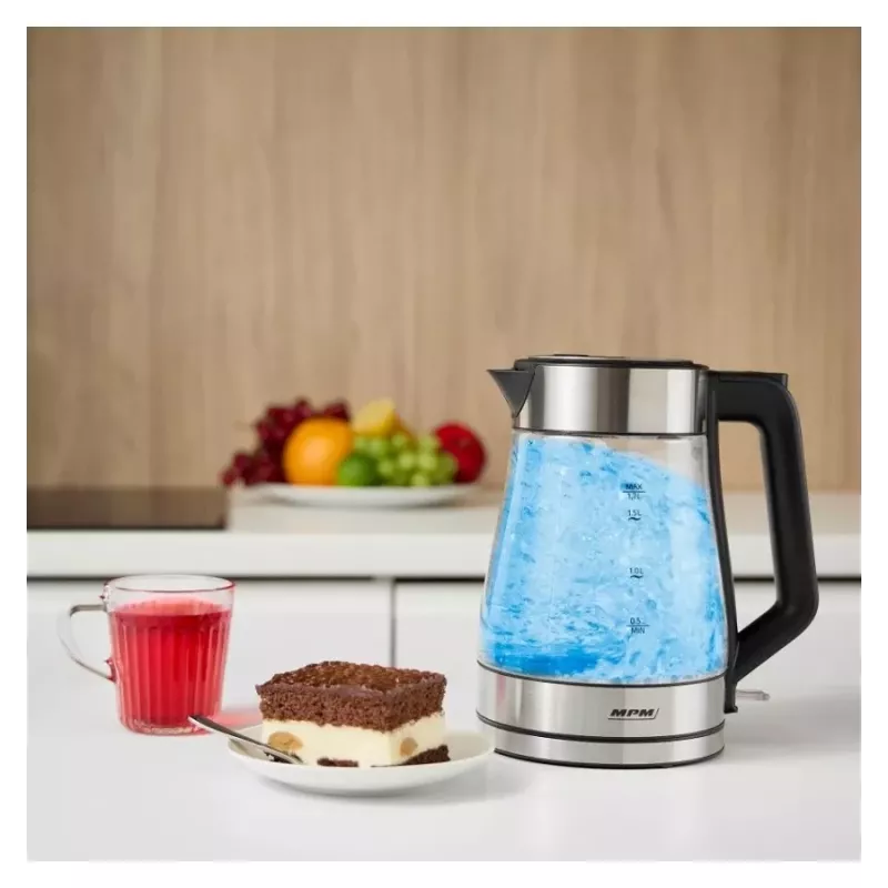 Chaleira MPM 1.7L 2200W preta