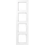 Jung Moldura 4 módulos horizontal/vertical AF 584 BF WW (AF584BFWW)