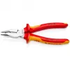 Knipex 08 26 185 alicate combinado de bico fino