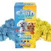Conjunto de trabalhos manuais para crianças TUBAN Tuban SET FLUFFY SAND – azul e amarelo, 2 × 70 g, idade 3+