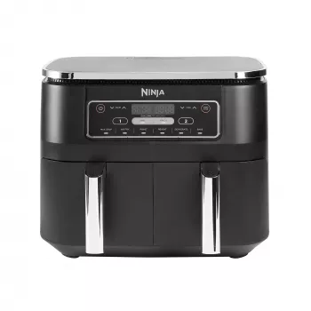 Ninja AF300 Fritadeira de ar quente dupla 7,6 L autónoma 1690 W preta