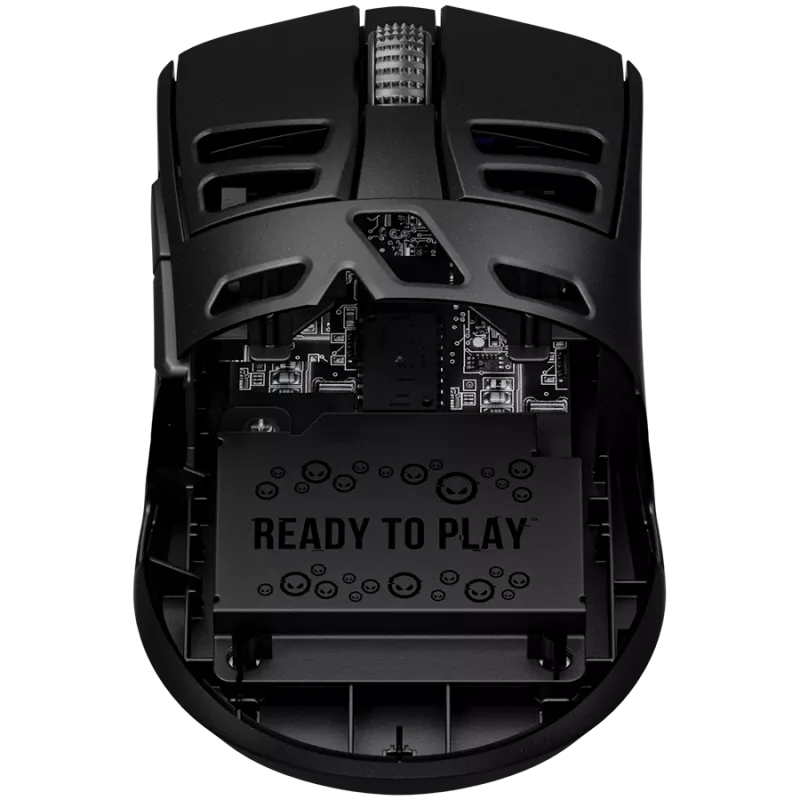 LORGAR MSE90W, rato gaming sem fios Elite em liga de magnésio, preto