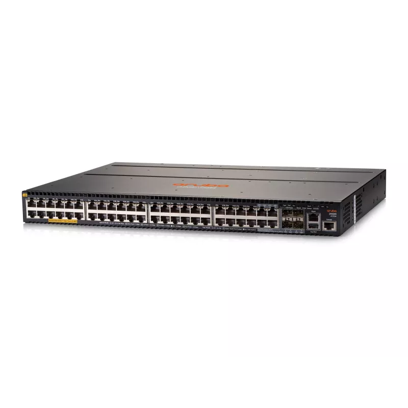 HPE Aruba Networking 2930M 48G POE+ 1-Slot - Switch - L3 - Gerido - 44 x 10/100/1000 (PoE+) + 4 x Combo Gigabit-SFP - montagem em rack - PoE+ - sem fonte de alimentação (1440 W)