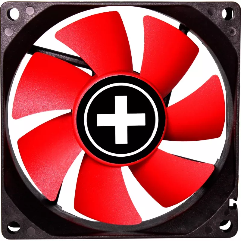 Ventoinha para caixa XILENCE XF040 80 mm PWM - vermelha