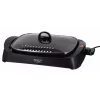 Grelhador elétrico de mesa Adler AD 6610, 3000 W, preto, grelha+placa retangulares de zonas duplas