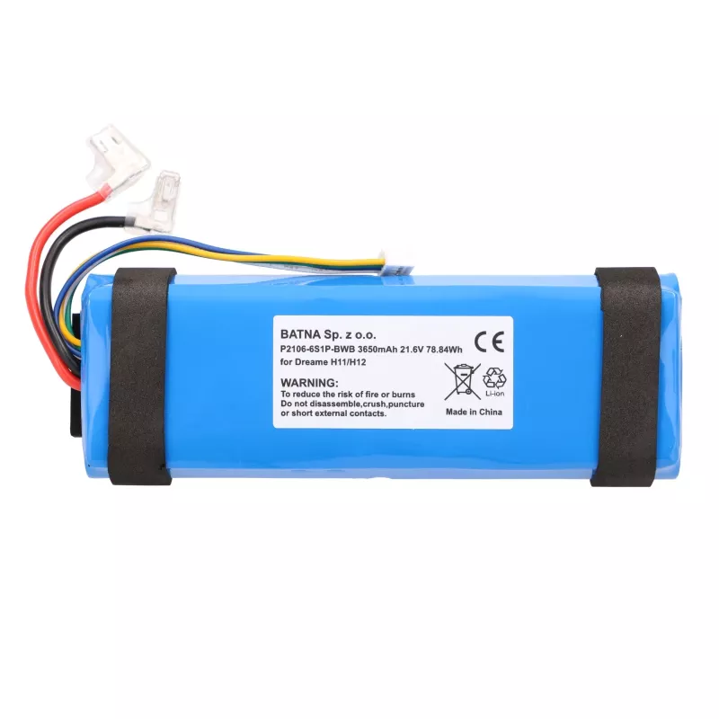 Bateria de substituição Extralink para Dreame H11 / H11 MAX P2106-6S1P-BWB 3650 mAh 21,6 V