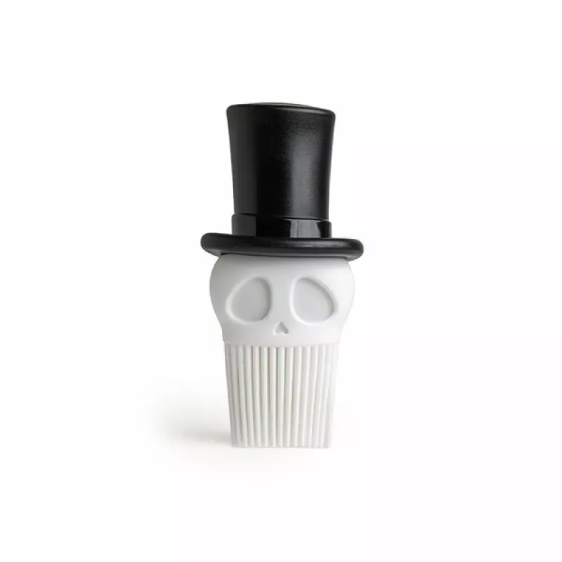 Ototo Design Skull Brush pincel de cozinha em silicone