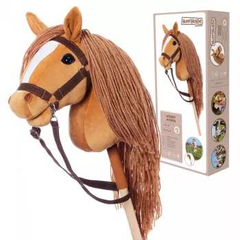 Cavalo de pau HOPPIHORSE Hobby Horse A3 Chestnut