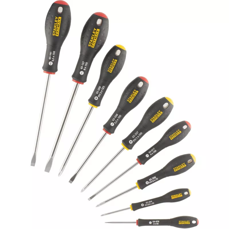 Conjunto de chaves de fendas STANLEY FATMAX FMHT65439-0 — chaves de fendas de fenda, vários tamanhos
