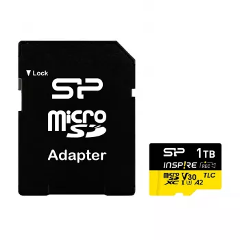 Cartão de memória Silicon Power Inspire 512 GB MicroSDXC V30 UHS-I U3 A2 4K + adaptador (SP512GBSTXLA2V1NSP)