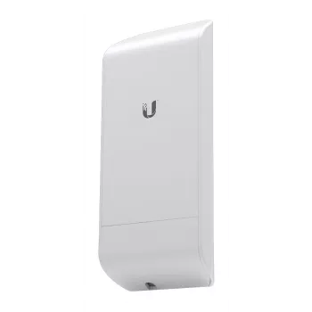 Ponto de acesso wireless UBIQUITI LocoM5, 5 GHz single-band, 150 Mbit/s, 13 dBi, PoE