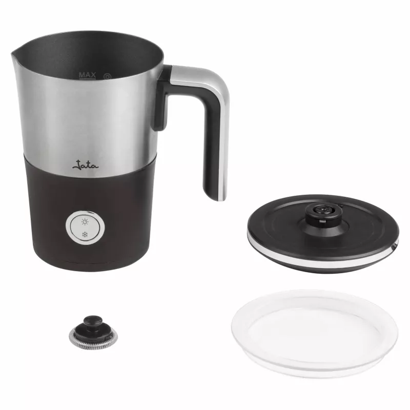 Espumador de leite automático JATA JECL1900 preto aço inoxidável 150ml 550W