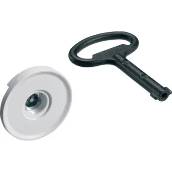 Sistema de fecho universal Hager chave de dupla entrada, 3 mm FZ449N (FZ449N)