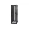 Armário rack autónomo APC NetShelter SX 48U 600mm L x 1070mm P, capacidade de carga 1704 kg, preto