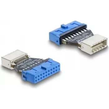 Adaptador DELOCK USB 5 Gbps de header de 20 pinos (fêmea) para USB-B 5Gbps