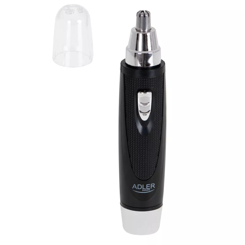 Aparador de precisão Adler AD 2911 — aparador de orelhas e nariz, preto, 45 g