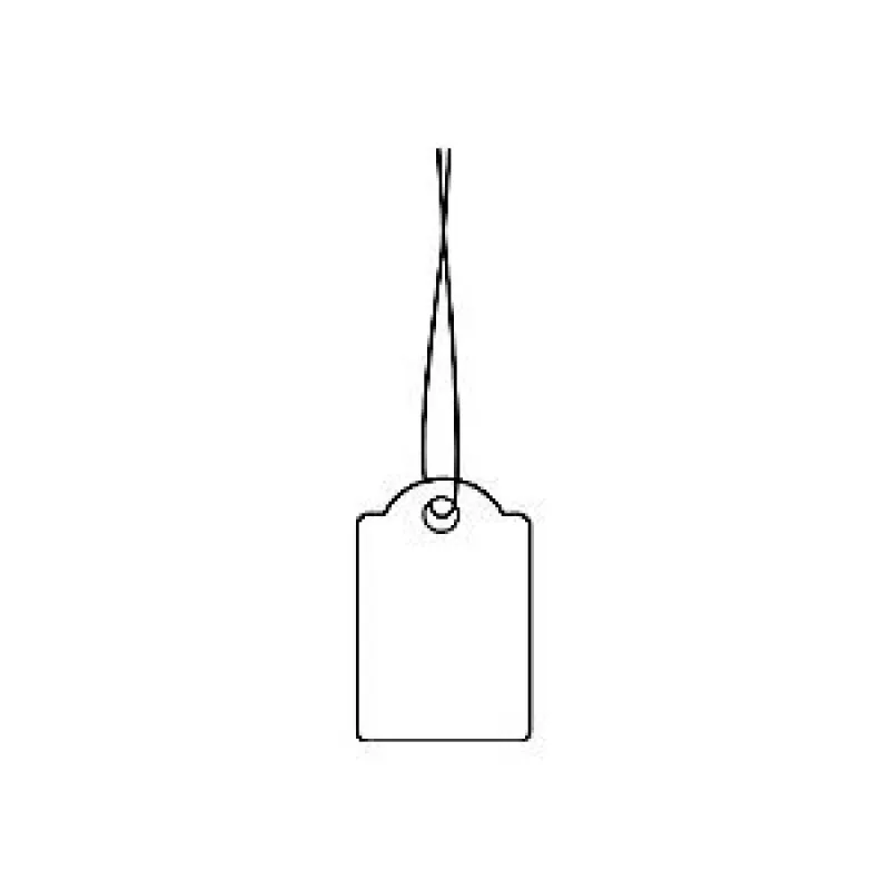 Etiqueta com cordão HERMA 6932 15x24 mm com cordão branco