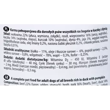 Dolina Noteci Premium Rico em pato e abóbora 400 g
