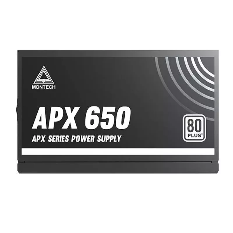 Fonte de alimentação Montech APX650 650 W 20+4 pin ATX ATX preto