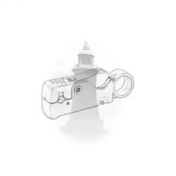 Mcab INSULATE TOOL Alicate de descarnar com 2 lâminas, comprimento de corte 4-6-8-12 mm, para cabos RG 58, 59, 62, 6, 3C-2V, CAT 5 e CAT 6
